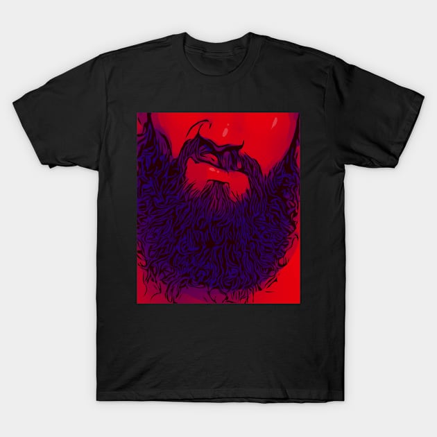 Cool Beard Hipster T-Shirt by Kreisel